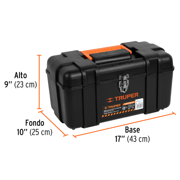 Caja de Herramienta Truper 17