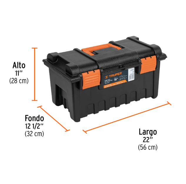 Caja de Herramienta Truper 19