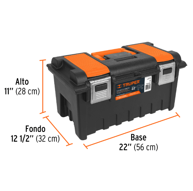 Caja de Herramienta Truper 22