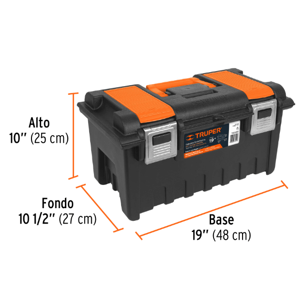 Caja de Herramienta Truper 19