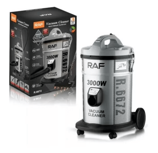 Aspiradora Electrica RAF 25L 3000w | 66722