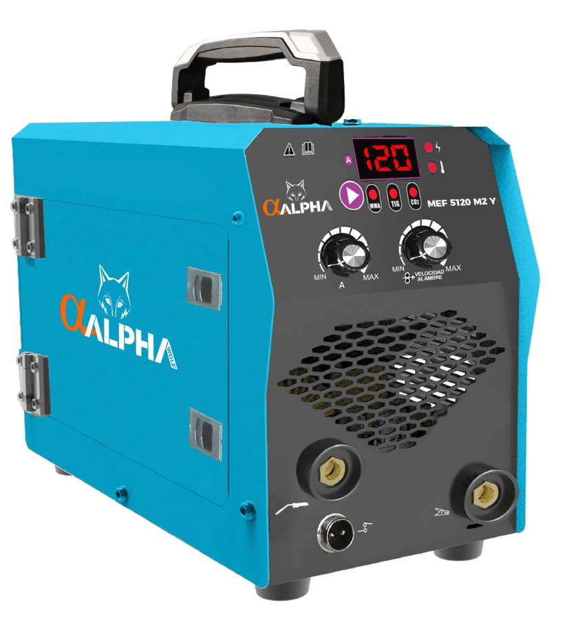Soldadora AlphaPro Mma Mig Tig 120Amp | MEF 5120 M2 Y2