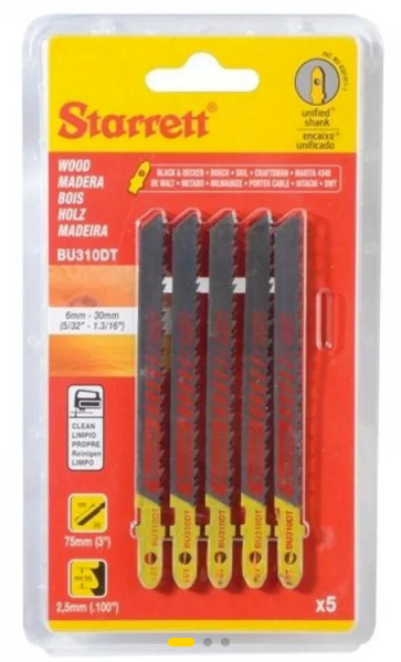 Repuesto Sierra Caladora Starret 3