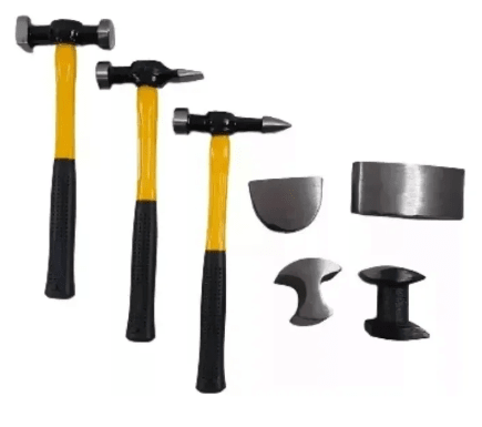 Juego Martillo Desabollar Crownman 7Pcs | CM-DS10072