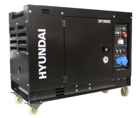 Generador Hyundai 8000W Partida Electrica 35amp | HY10000SE2
