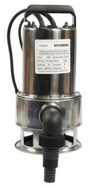 Bomba de Agua Hyundai Sumergible Agua Limpia 400w | HYSD400M2