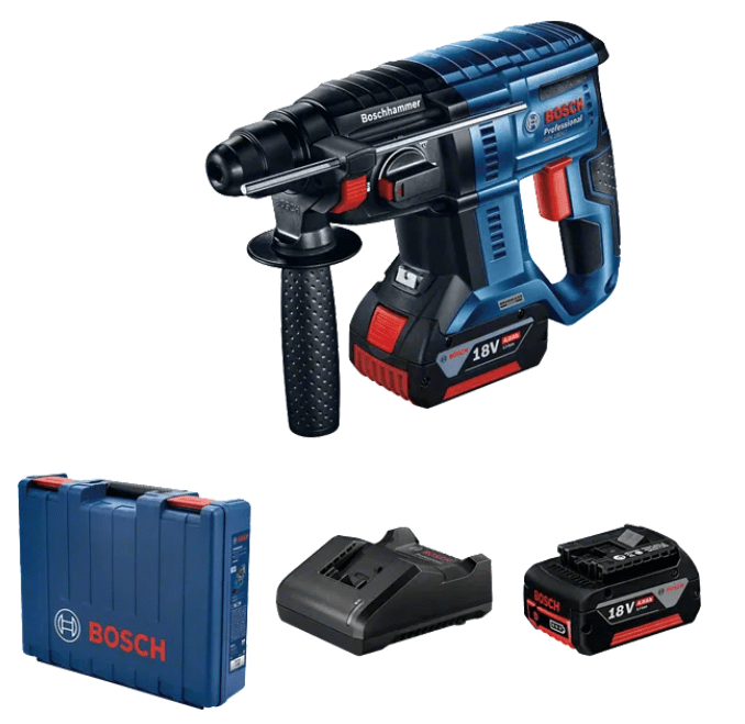 Rotomartillo Inalambrico Bosch 18V 2 Baterias + Cargador | GBH 180-LI2