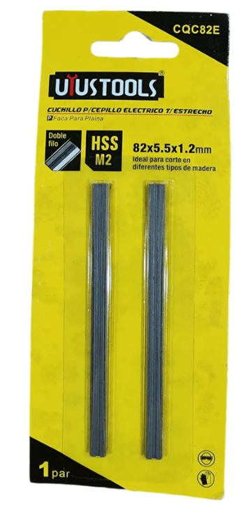 Cuchillo Cepilladora Uyustools 82mm | CQC82E1