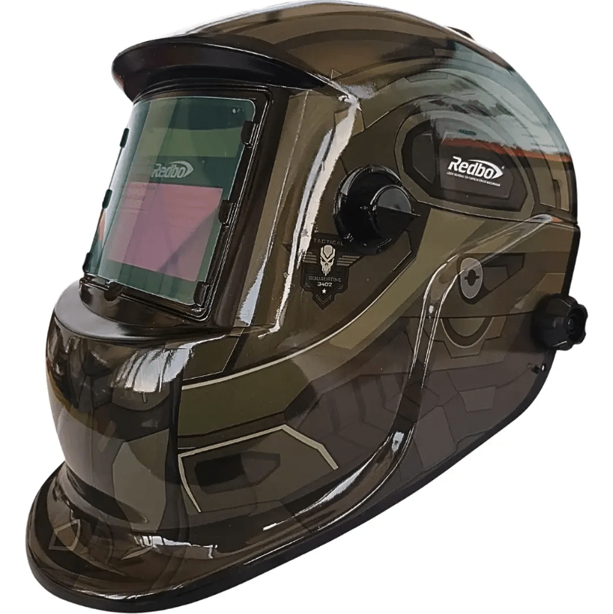 Mascara de Soldar Fotosensible Redbo Militar | RB-LYE95h1