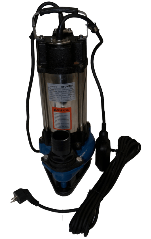 Bomba de Agua Hyundai Sumergible Agua Sucia 1.5HP | 82HYV1100F2