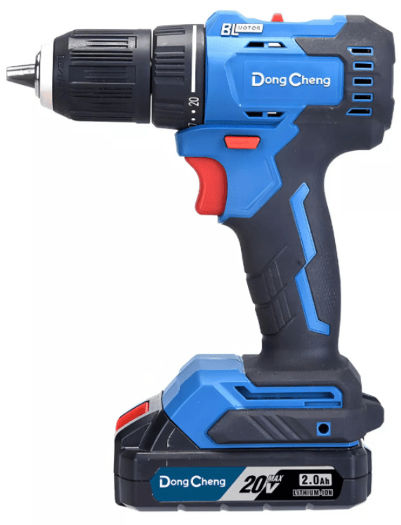 Taladro Inalambrico Dongcheng 13mm 20V 1B2Ah Maleta BL | DCJZ2050DM1