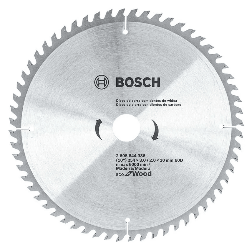 Disco de Corte Bosch Madera 10