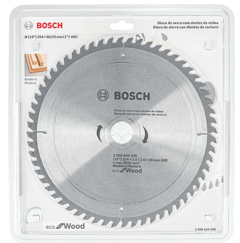Disco de Corte Bosch Madera 10