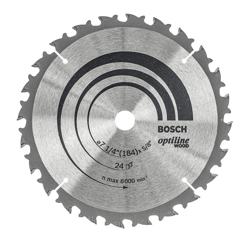 Disco de Corte Bosch Madera 7 1/4