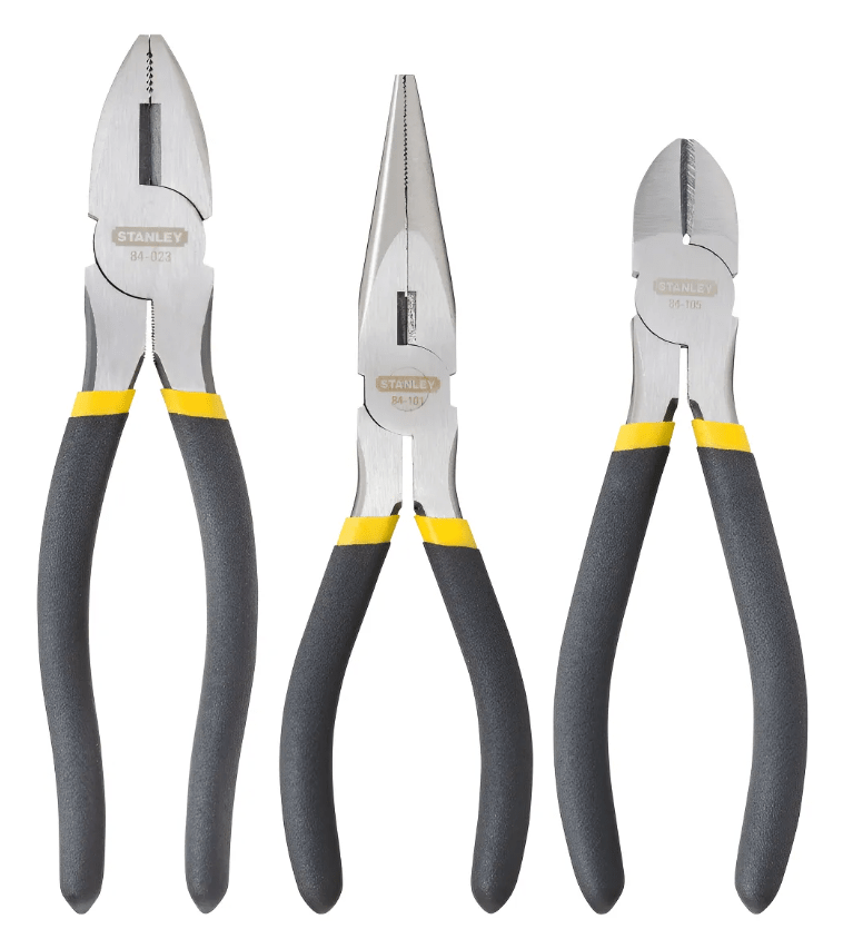 Juego Alicates Stanley 3 Pcs | 90-1622