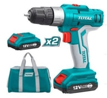Taladro Inalambrico Total 12V 2Bat1.5Ah | TDLI12221