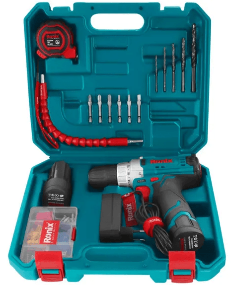 Taladro Inalambrico Ronix 12V 10mm 2Bat1.5Ah | RS-86131