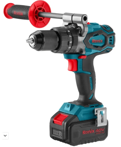 Taladro Inalambrico Ronix 40V 2Bat2Ah | 8905-40V1