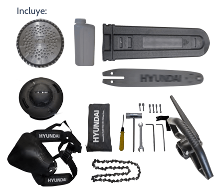 Multifuncional a Combustion Hyundai 52cc 5x1 | 82HYTM5202