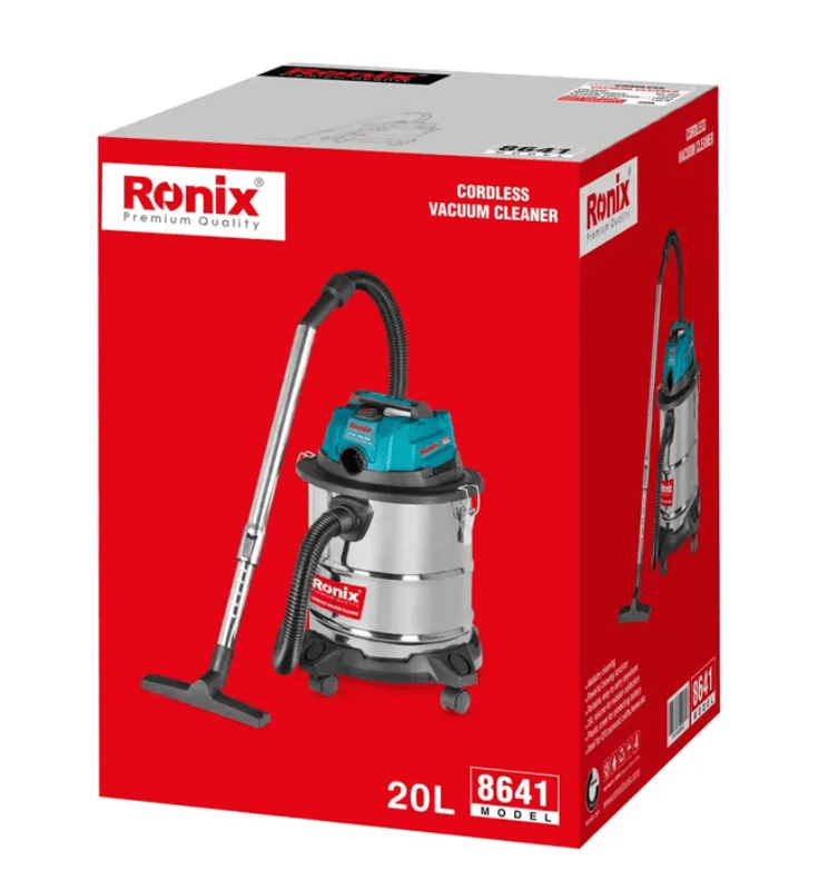 Aspiradora Inalambrica Ronix 20V 1Bat2Ah | 86414