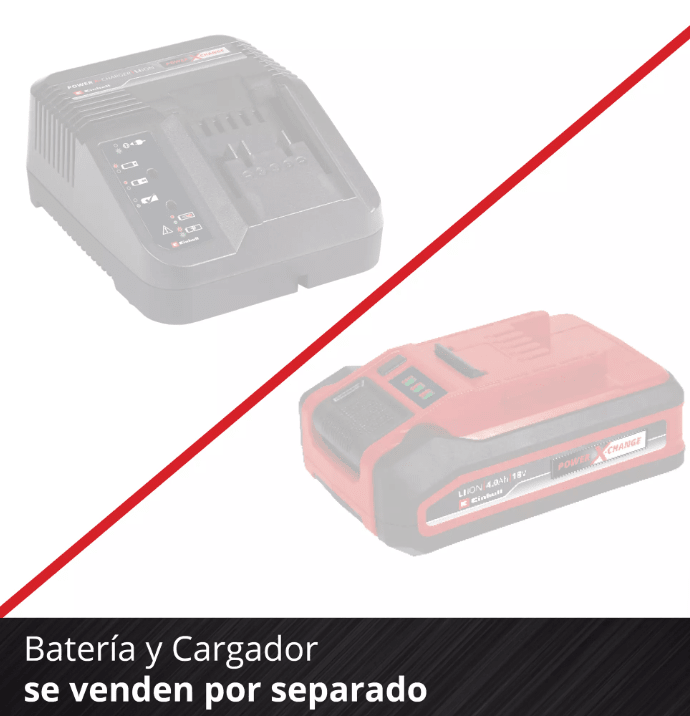 Motosierra Einhell Inalámbrica 18V SIN BATERIAS | Fortexxa 18/20 TH3