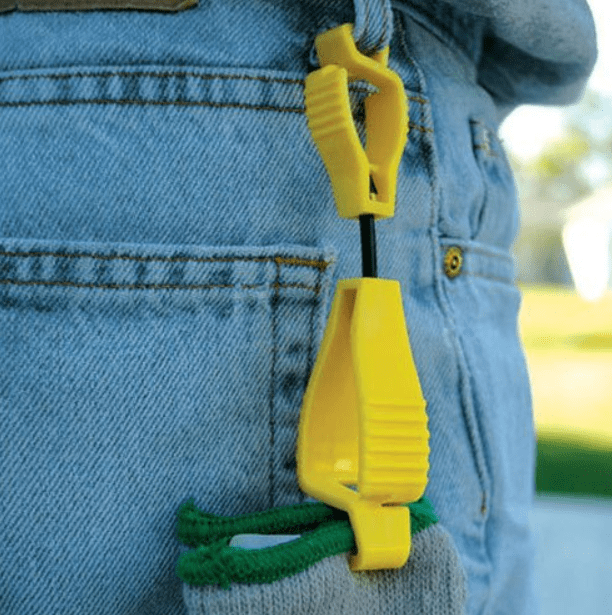 Porta Guantes Plastico Amarillo2