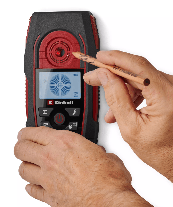 Detector de Materiales Einhell Inalambrico 9V | TE-MD 805