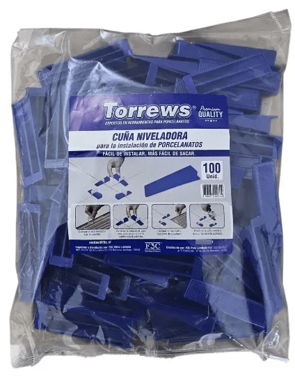 Cuña Nivelador Torrews 100Uds1
