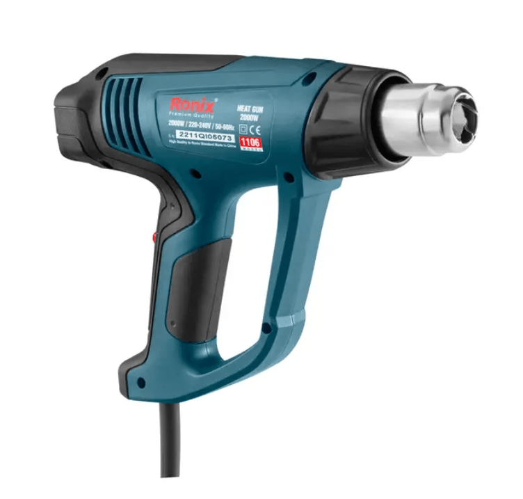 Pistola Calor Electrica Ronix 220V 2000W | 11062