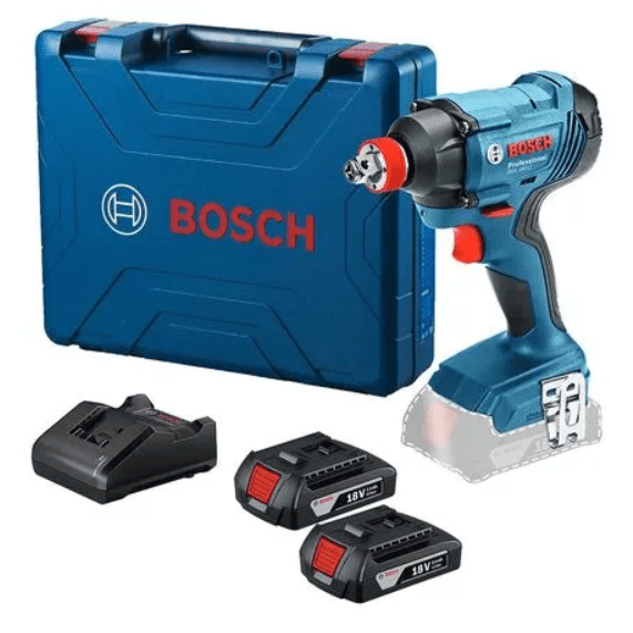 Llave de Impacto Inalambrico Bosch 18v 180nm 2Bat 1.5Ah | GDX 180-LI1