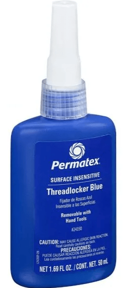 Trabapernos Permatex Removible Azul 6mL | 242001