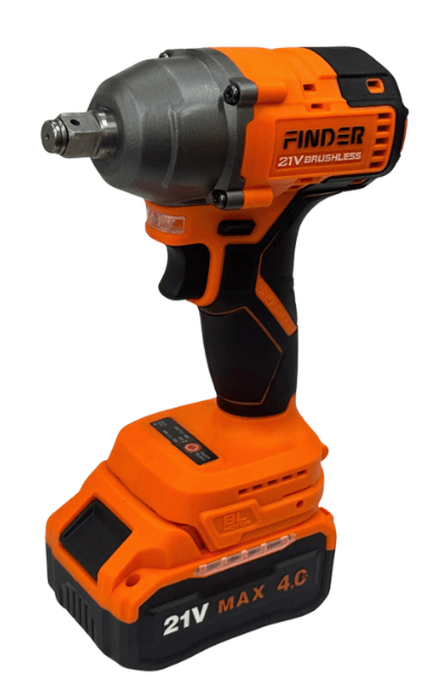 Llave de Impacto Inalambrico Finder 21V 350Nm 2B2Ah | FD102221221