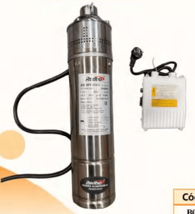 Bomba de Agua Redbo Pozo Profundo Agua Limpia 1.0HP | B0015 1