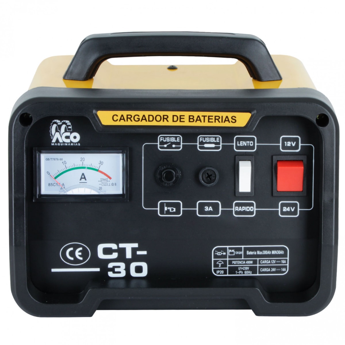 Cargador Aco 30amp | CT-303