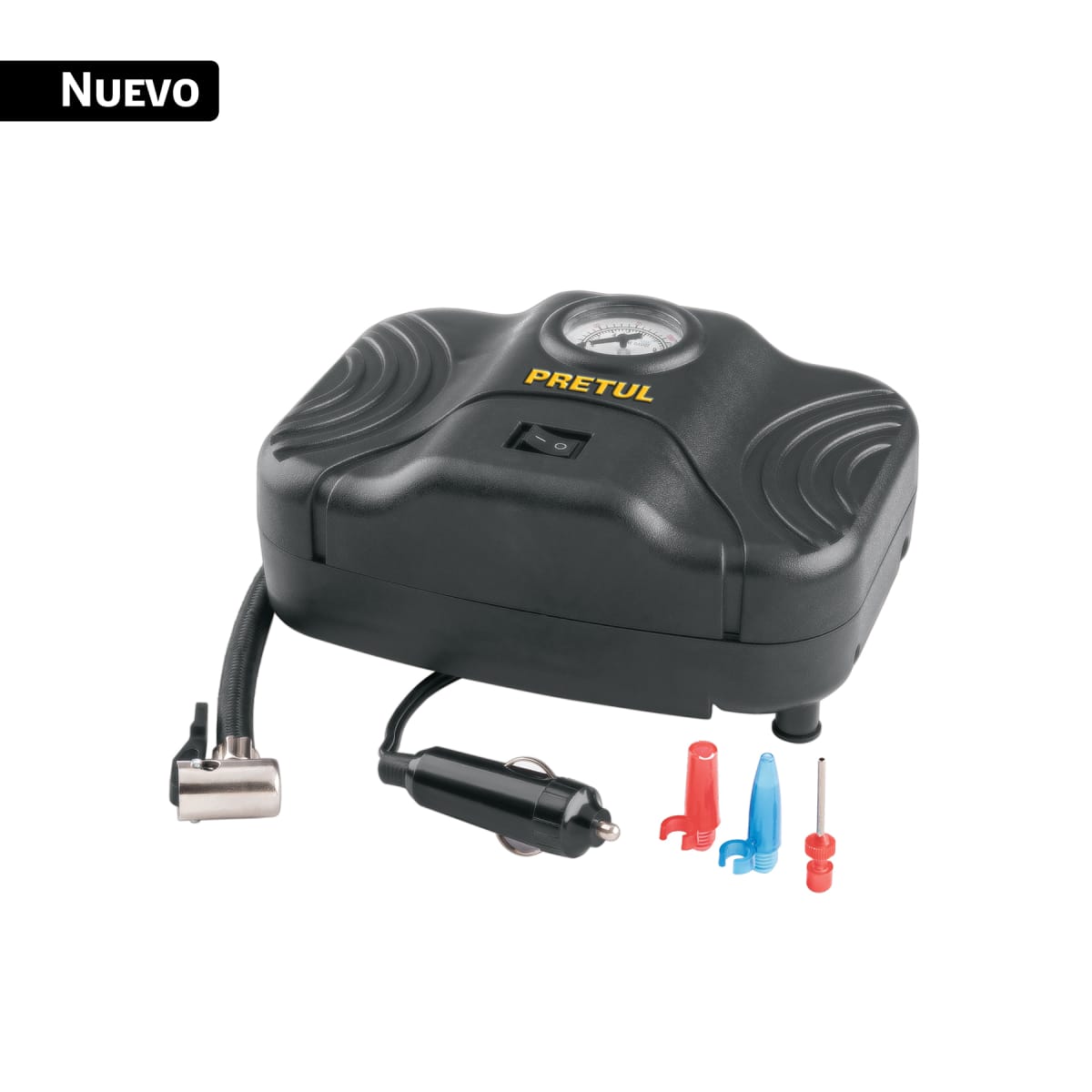 Compresor de Aire Pretul Portatil 12V | COMP-12P1