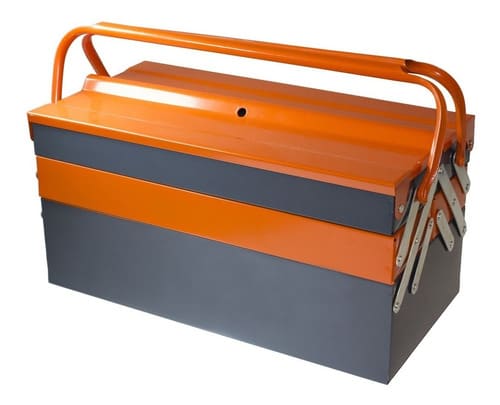 Caja de Herramienta Metalica Flovi 21x22x53cm | RQT-0431