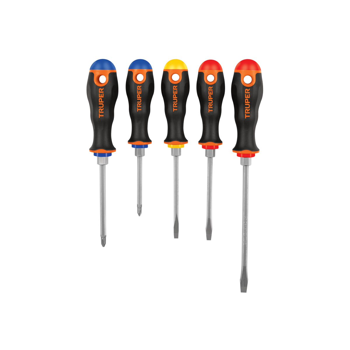 Juego Destornilladores Truper 5Pcs | DTJ-5B1