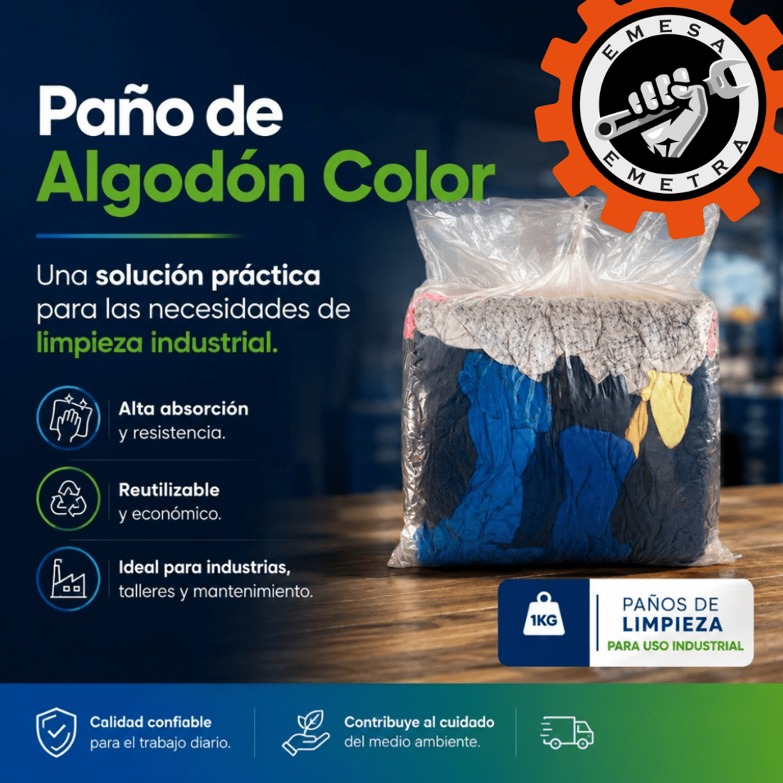Paño Limpieza 1Kg1