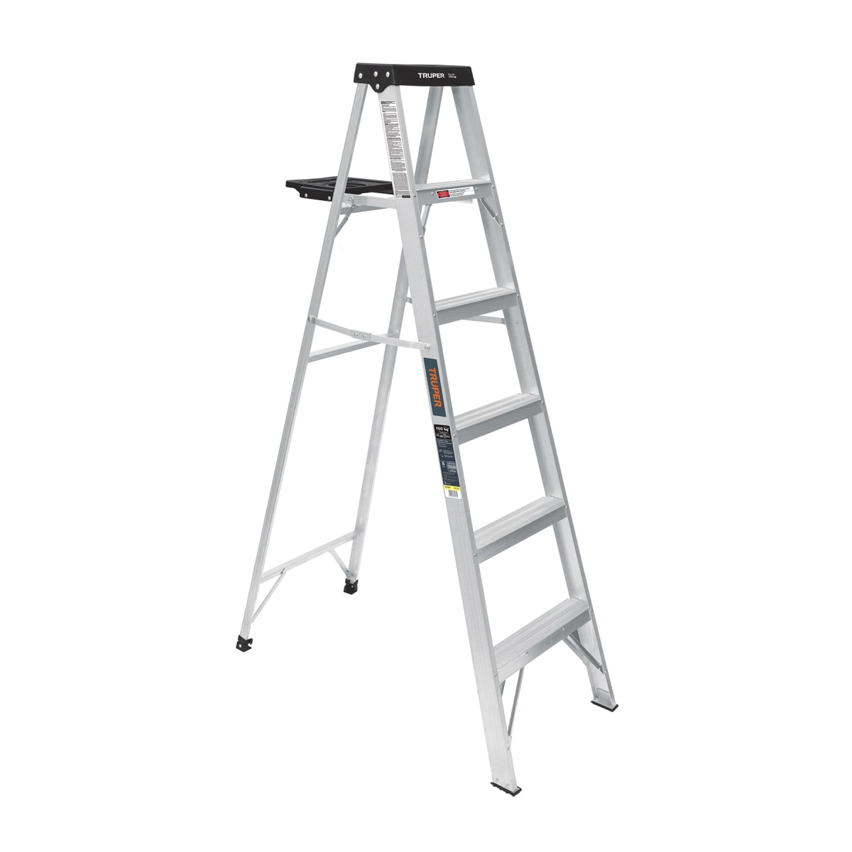Escalera Truper 5 Peldaños + Base | 167431