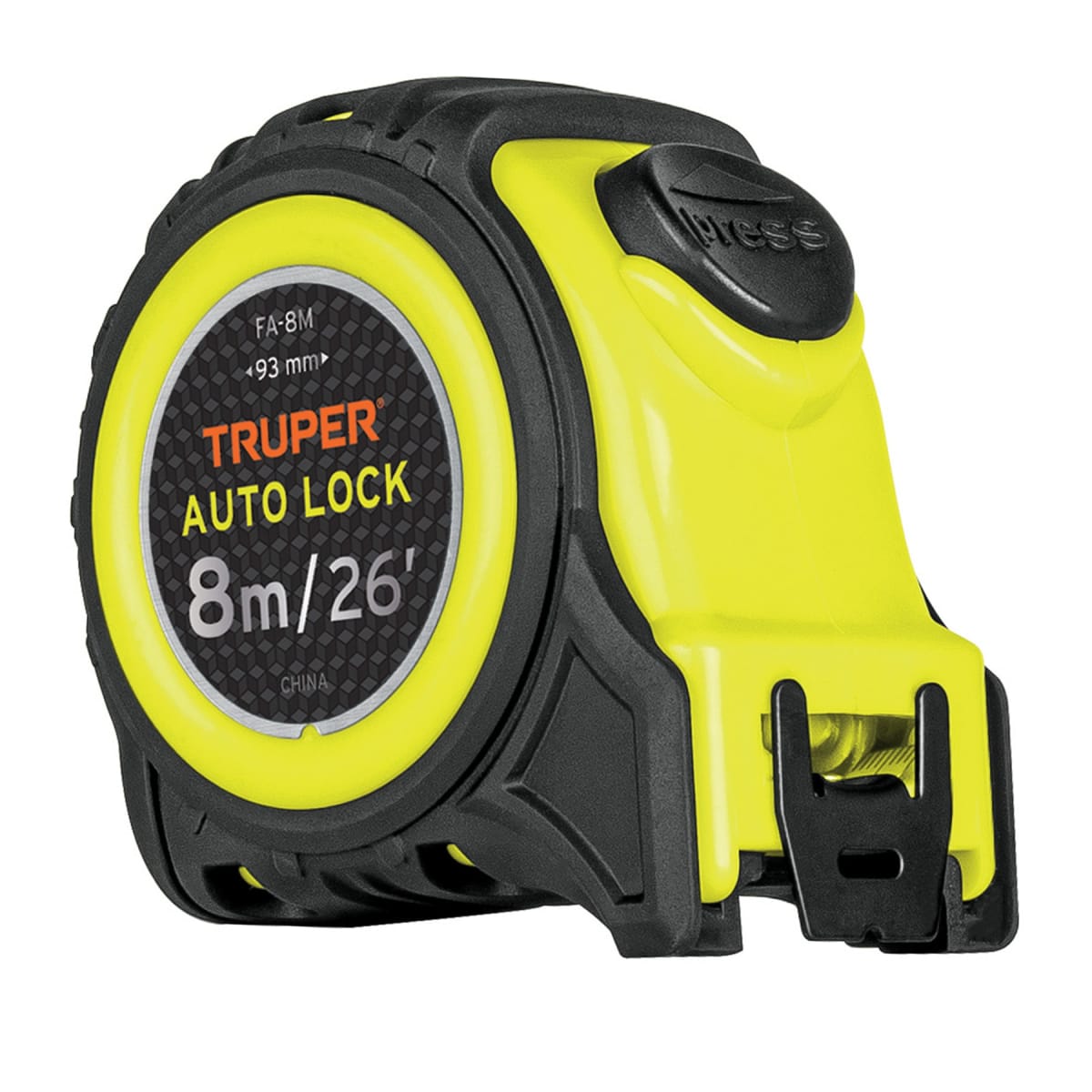 Cinta Metrica Truper 8 Metros Auto-Lock1