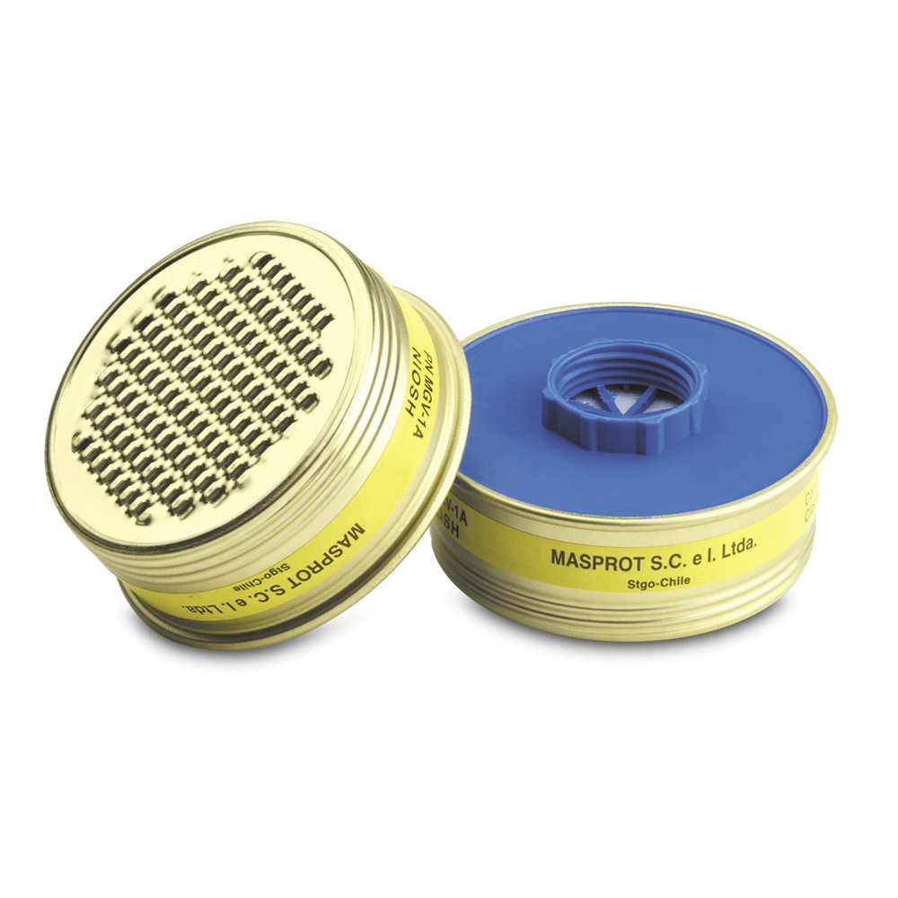 Filtro de Respiracion Masprot MGV 1A (Gases y vapores)1