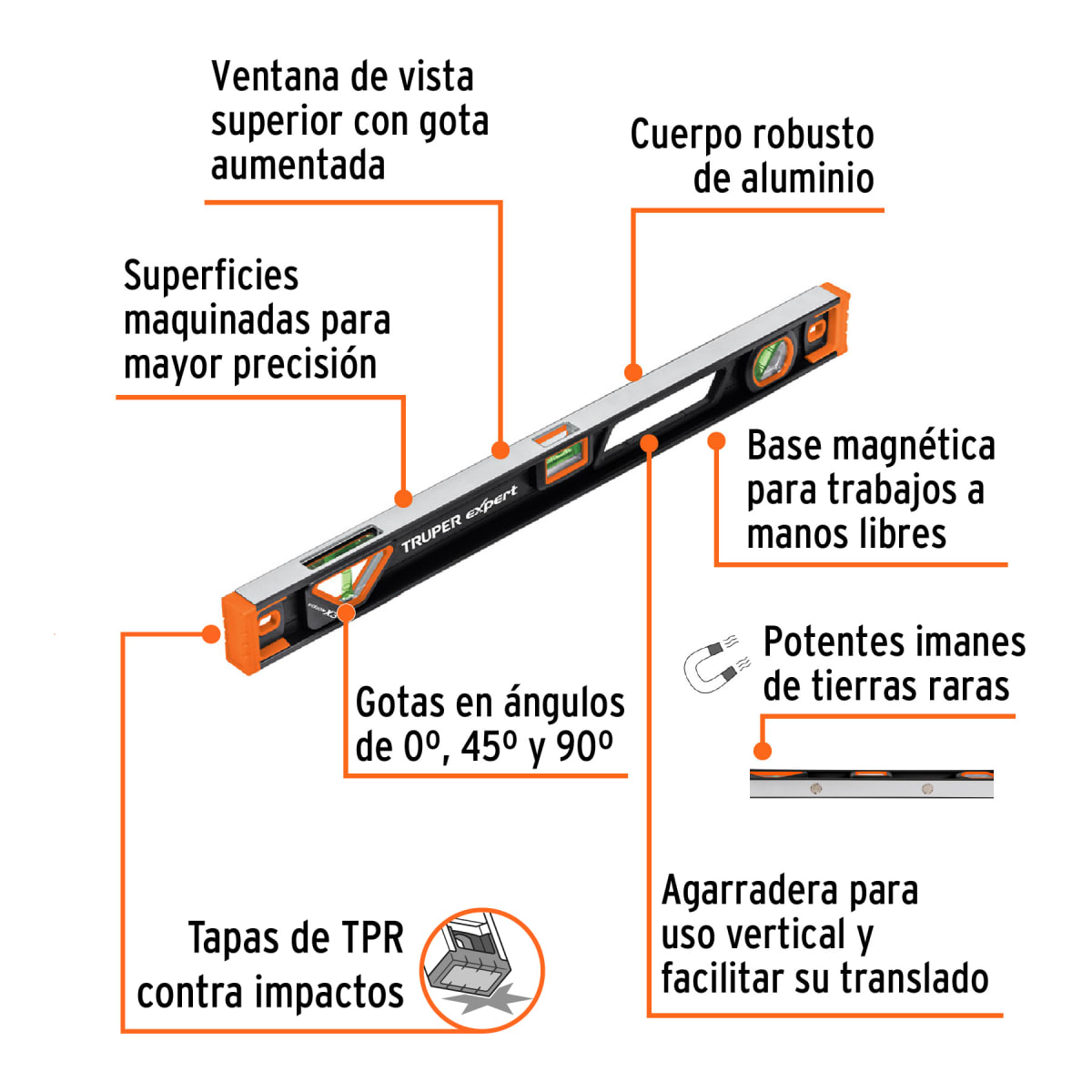 Nivel Truper Xpert 24