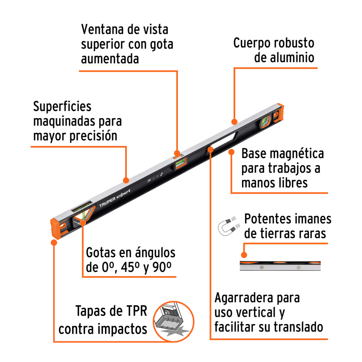 Nivel Truper Xpert 36