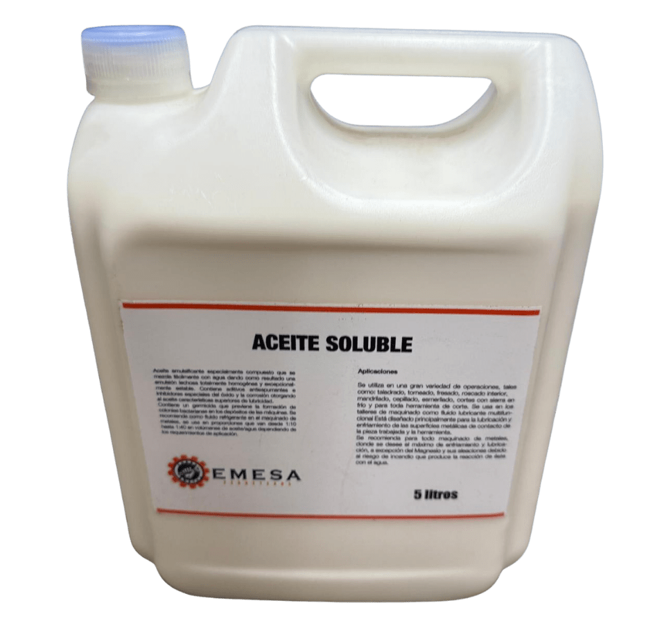 Aceite Soluble Emesa 5 Litros | Bidon 1