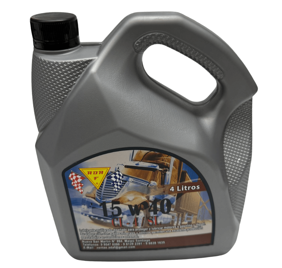 Aceite Castañeda 15W-40 4 Litros | CI-4/SL1