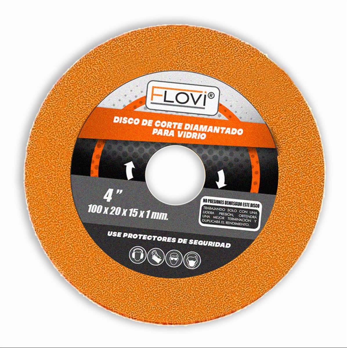 Disco de Corte Diamantado para Vidrio Flovi | RQT-0021