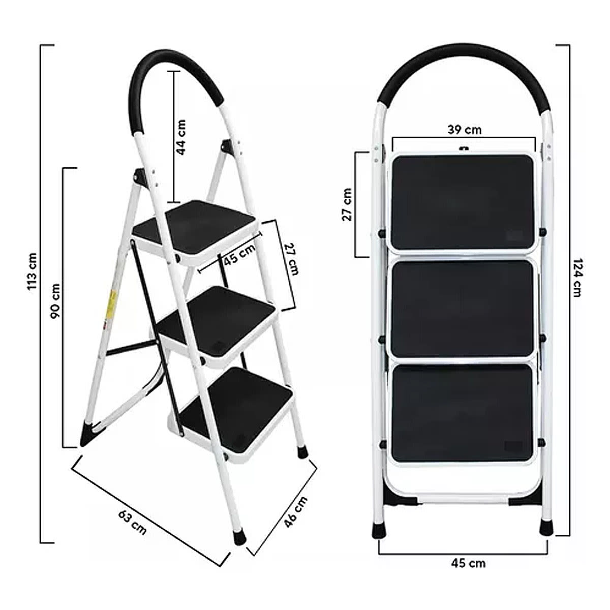Escalera Flovi 3P Antideslizante | RQT-0462