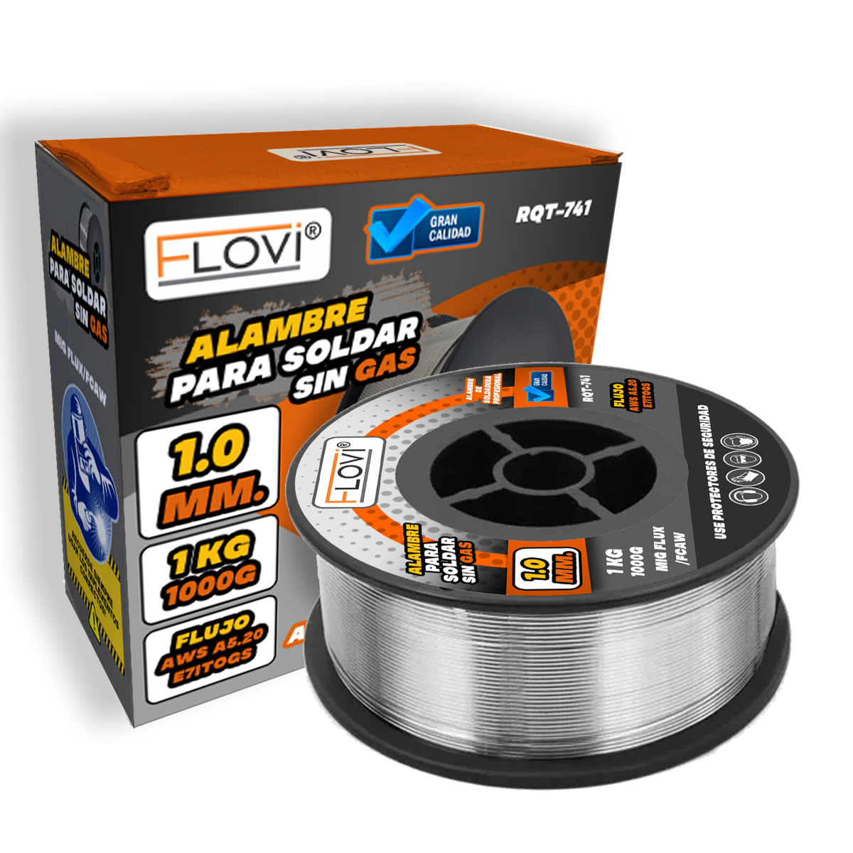 Carrete Mig Flux 1Kg 1.0mm | RQT-7411