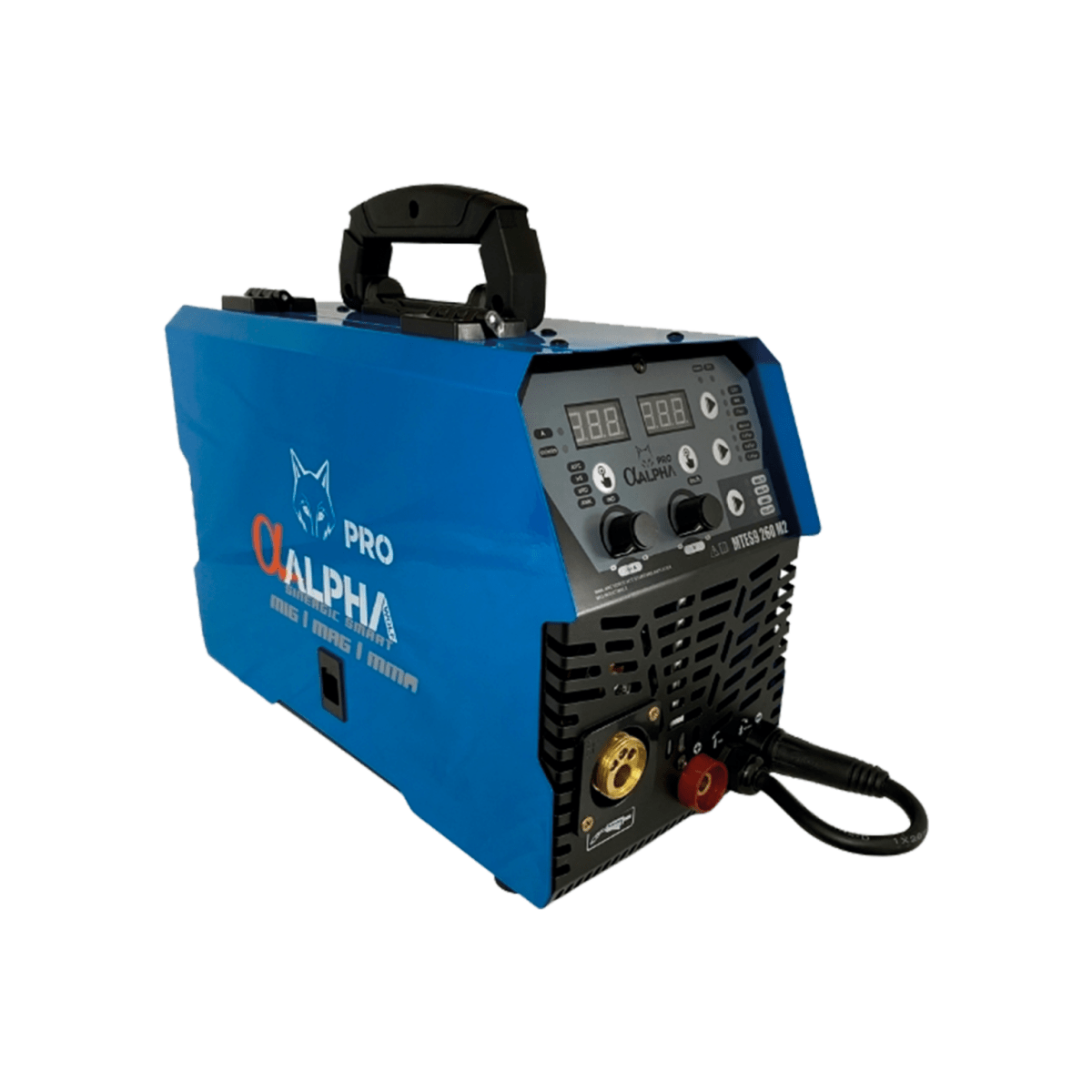Soldadora AlphaPro Sinergica 260Amp Mma Mig Tig | MMA2601