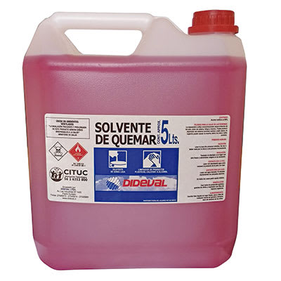 Bidón Solvente de Quemar Dideval 5L1
